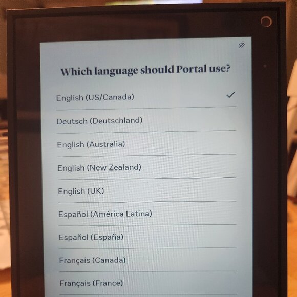 Portal Black 10" from Facebook. Smart, Hands-Free Video Calling with Alexa Built - Picture 2 of 12